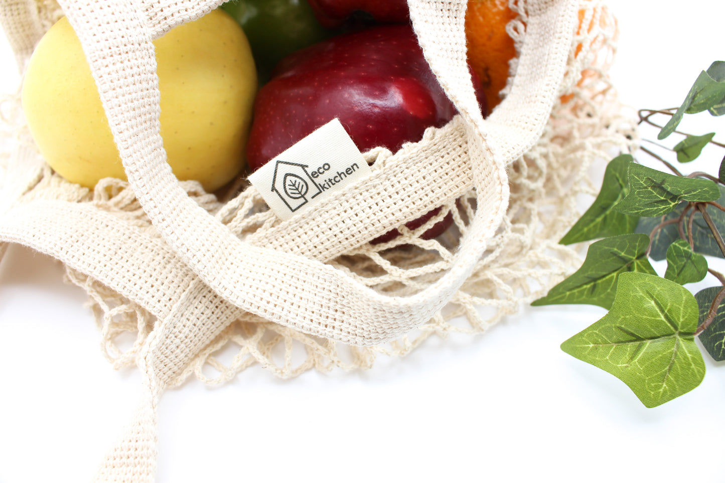 Reusable Net Produce Bag - 100% Cotton | Eco Kitchen