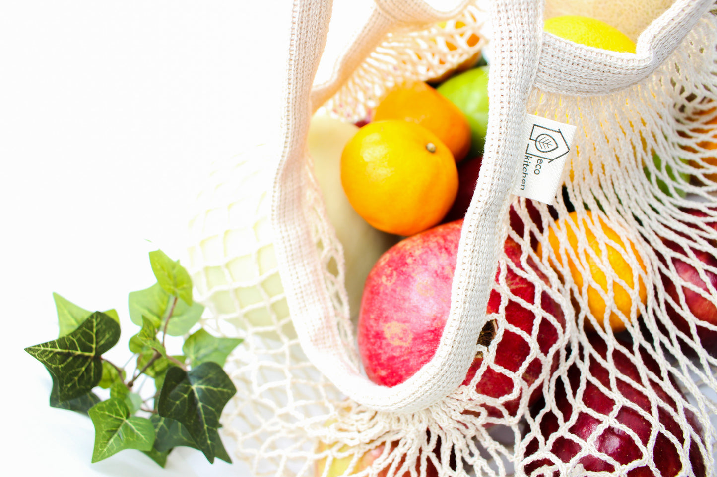 Reusable Net Produce Bag - 100% Cotton | Eco Kitchen