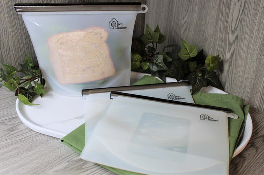 Sustainable Silicone Foods Storage Bags