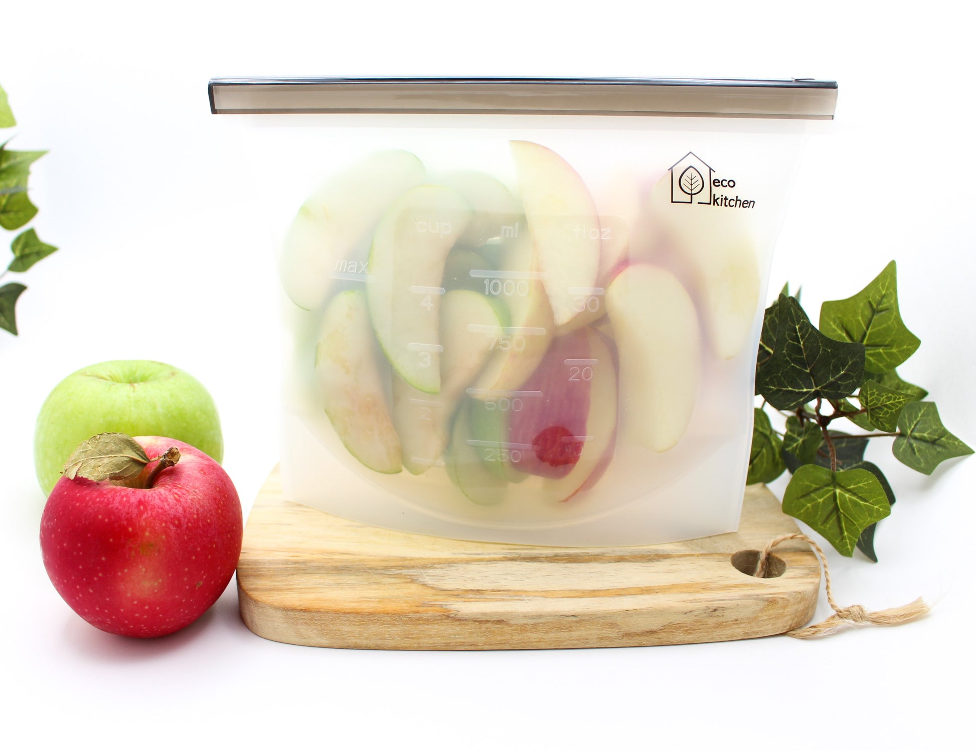 Sustainable Silicone Food Storage Bag - 1000ml | Eco Kitchen