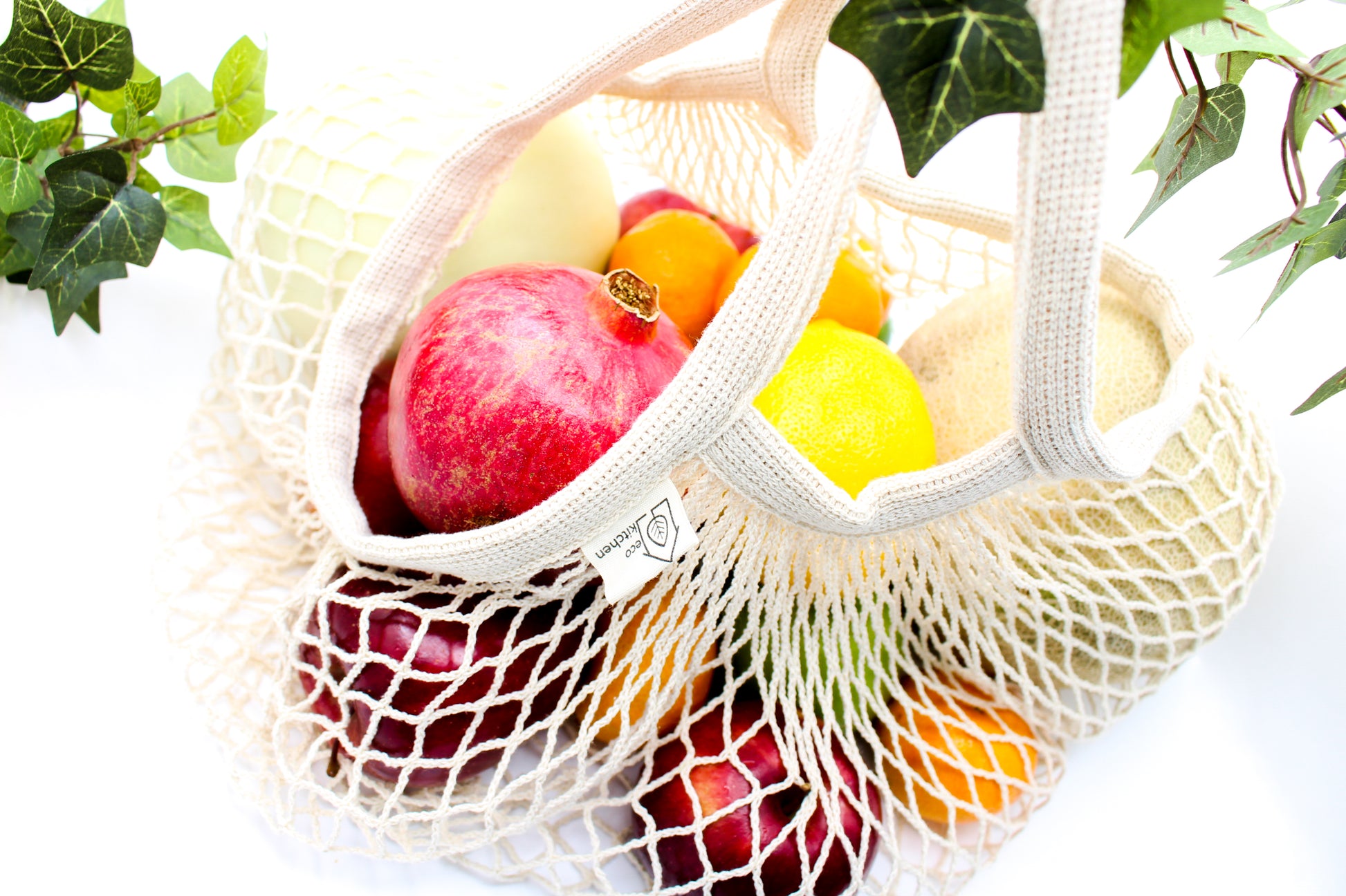 Reusable Net Produce Bag - 100% Cotton | Eco Kitchen